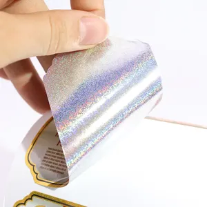 Étiquettes de flacons de parfum en feuille d'or de luxe - Impression UV personnalisée OEM mate ou brillante - Product Image 3