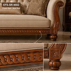 Custom Solid Wood Carved <b>Bed</b> Headboard Crown Decorative Furniture Component OEM Manufacturer - Product Image 6
