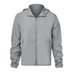 Ventes en gros de vestes coupe-vent à capuche en tissu trois couches de haute qualité pour hommes et femmes, imperméables, anti-UV, coupe-vent, pour l'extérieur - Product Image 5
