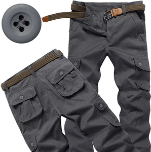 Pantalones Altos Casuales con Diseño Personalizado, Estilo Y2K, Corte Holgado, Múltiples Bolsillos con Parches, Forro Polar, Resistentes al Viento, Ecológicos y Transpirables - Product Image 2