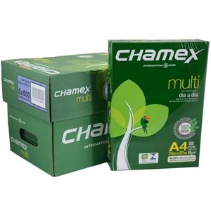 Papier copieur de haute qualité Chamex A4, 100% fibres naturelles, pour la vente en gros, avec une performance d'impression claire. - Product Image 1
