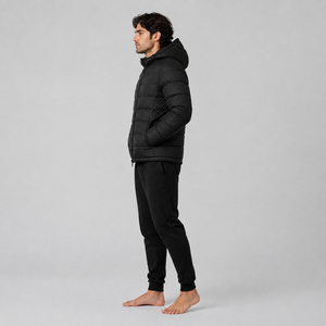 Wholesale High Quality High Street Waterproof <b>Coat</b> 2026 Custom Black <b>Bubble</b> <b>Coats</b> Designer Padded Winter Light Puffer Jacket - Product Image 6