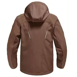 Econex Sports Outdoor Sport <b>Softshell</b> <b>Jackets</b> Mesh Breathable Quick-Dry Windproof Hooded <b>High</b> <b>Visibility</b> Winter Camp Hiking - Product Image 2