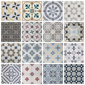 Revestimento de parede flexível pequeno estilo marroquino Barcelona Tile36s para decoração de paredes feitas à mão no Vietnã