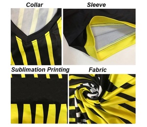 Maillot de football à manches longues vierge pour hommes, personnalisable avec découpe automatisée, incluant nom et numéros, vente en gros - Product Image 6