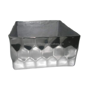 Jardineras de flores de metal de diseño para restaurante, jardín y hogar, accesorios decorativos para macetas florales - Product Image 2