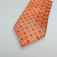 Cravate en soie 100% Tie Benon Classic Peach pour homme, motif Paisley, pois, animal, floral, style formel, livrée dans un coffret cadeau