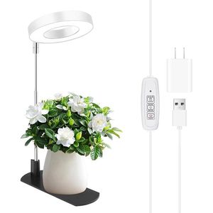 Lampada per Coltivazione Indoor a Spettro Completo Halo, Altezza Regolabile, Accensione Automatica, Base per Crescita Piante - Product Image 1