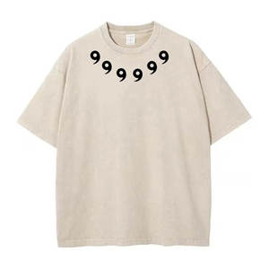 เสื้อยืดลายฟอกสีสไตล์ฮาราจูกุ ผ้าฝ้าย 100% คุณภาพสูง ระบายอากาศได้ดี เหมาะสำหรับฤดูร้อน แขนสั้น - Product Image 2