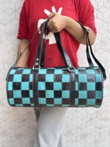 Última Llegada, Bolsas de Viaje de Cuero Hechas a Mano con Diseño de Damas de Inglatera, Bolsa Unisex Multiusos de Gran Tamaño - Product Image 5