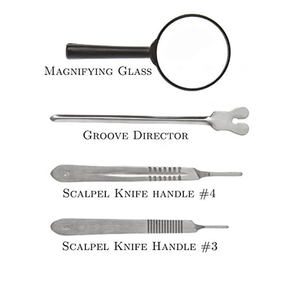 Kit de dissection, équipement de laboratoire éducatif avec outils de précision pour les études d'anatomie, les cours pratiques de biologie, la médecine - Product Image 4