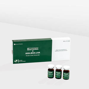 Aha Bha Lha Peptide Ampoule 5ea Face para el tratamiento del acné Exfoliación de reducción de poros y limpieza profunda de poros - Product Image 5