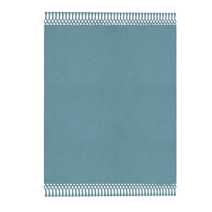 Manta de algodón de estilo moderno para decoración del sofá del hogar, manta de algodón de color sólido personalizada con grandes flecos para fabricantes en India. - Product Image 3