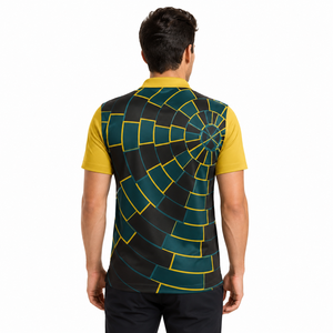 Camiseta Polo Deportiva Sublimada Personalizada para Hombre, de Secado Rápido, Transpirable, para Golf, Informal, Diseño de Jersey de Equipo, Manga Corta - Product Image 4