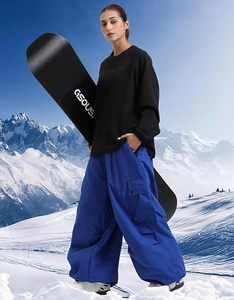 Pantalon de ski tendance 2026 avec logo personnalisé, directement de l'usine, durable, robuste, pour activités de plein air, imperméable, unisexe, nouvelle arrivée - Product Image 3