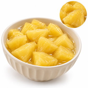 Ananas en morceaux en conserve de qualité supérieure, prix d'usine, délicieux, en sirop léger, conditionné en boîte de 20 oz, parmi les plus vendus - Product Image 1