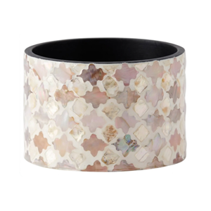 Elegante maceta de nácar para árboles pequeños y flores, maceta decorativa de mesa, venta al por mayor de fábrica en Vietnam - Product Image 4