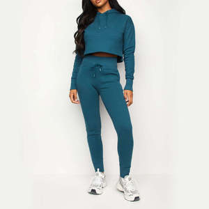 Conjunto Deportivo Personalizado para Mujer, Resistente al Viento, Elástico en Cuatro Direcciones, Pantalones de Yoga de Cintura Alta, Transpirable, 100% Algodón, con Capucha - Product Image 5