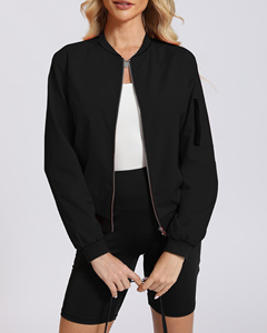 Chaquetas Bomber de Hip Hop Personalizadas al por Mayor para Mujer, Chaquetas Gruesas Impermeables y Transpirables Ecológicas para Invierno, Chaquetas Cálidas para Mujer - Product Image 3