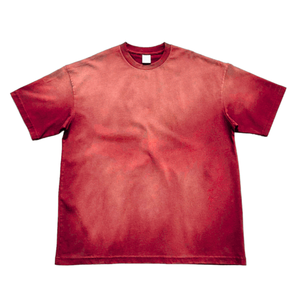 เสื้อยืดแขนสั้นทรงโอเวอร์ไซส์สไตล์วินเทจสำหรับผู้ชาย ยอดนิยม ผ้าฝ้าย 100% ระบายอากาศได้ดี เป็นมิตรกับสิ่งแวดล้อม เหมาะสำหรับฤดูร้อน - Product Image 1