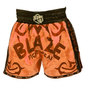 กางเกงขาสั้น MMA ผ้าซาตินพิมพ์ลายตามสั่งชุดกิโมโน Jiu Jitsu สำหรับผู้ใหญ่การฝึกยิมและศิลปะการต่อสู้เพื่อการฝึกเตะและมวยไทย - Product Image 1