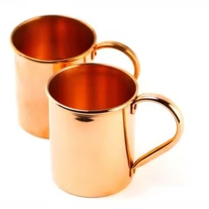 Luxury Copper Drinking Mug Premium Beverage <b>Cup</b> for Hotels Cafés and Restaurant Supply - Product Image 3