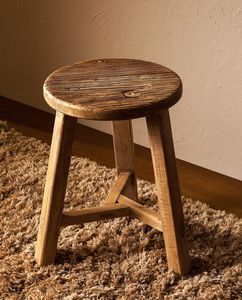 Compact <b>Wooden</b> <b>Stool</b> Crafted From Premium Wood Ideal For <b>Small</b> Spaces Minimalist Interior And Utility Seating - Product Image 2