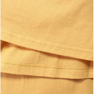 Camiseta sin mangas para hombre con abertura en el escote, 100% algodón, corte holgado, dobladillo curvo, estilo casual - Product Image 6