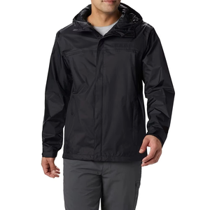 Performance Style Rain <b>Jacket</b> with Windproof Seamless Fabric Breathable Inner Layer and Adjustable Fit Men's <b>Jackets</b> - Product Image 1
