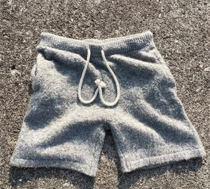 Custom Mohair <b>Shorts</b> Loose Fit Mohair <b>Shorts</b> Bulk Supply Ready to Ship For Boutique Buyers Global - Product Image 3