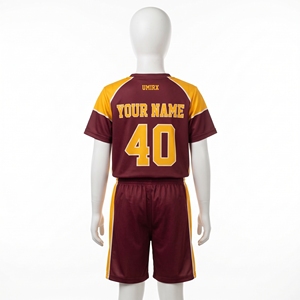 Conjunto de Uniforme de Baloncesto Personalizado para Adolescentes, Manga Corta, 100% Poliéster, Secado Rápido, Transpirable, Absorbe la Humedad, Estilo Camiseta - Product Image 2