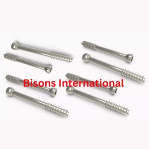 สกรูสแตนเลสแบบมีรูตรงกลางขนาด 4.5 มม. ยี่ห้อไบซอนส์ อินเตอร์เนชั่นแนล เกลียว 16 มม. ความยาว 4090 มม. พร้อมไขควงผ่าตัดสำหรับศัลยกรรมกระดูก - Product Image 2