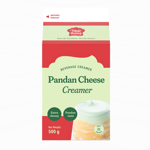 Crema de Queso Pandan HALAL para Bebidas y Postres, Ideal para Café y Té con Leche, 500G, OEM/ODM, Proveedor Global, Buen Precio - Product Image 1
