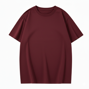 T-shirt pour homme en coton 100% de qualité supérieure, 260g, respirant, confortable, durable, idéal pour un usage quotidien, anti-rides, écologique, uni - Product Image 3