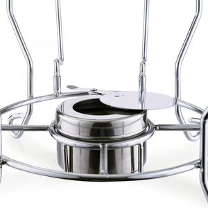 Luxury Stainless Steel Chafing Dish Arabic Calligraphy Handcrafted Hammered Buffet Food <b>Warmer</b> Serving Dish Single Unit - Product Image 6