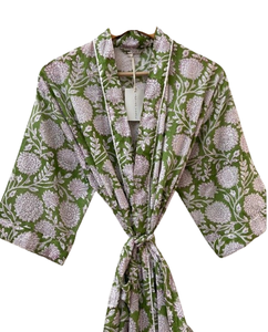 100% Cotton Kimono Robes Dress women <b>men</b> wedding bridesmaid Robe Bath robe <b>Dressing</b> <b>Gown</b> gifts Beachwear long/short - Product Image 4