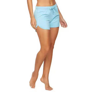 Shorts décontractés pour femme, taille haute, coupe skinny, unis, extensibles, respirants, imperméables et à séchage rapide, pour l'été - Product Image 5