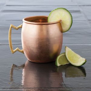 Copper beverage mug set ivy courtyard <b>cups</b> <b>reusable</b> premium cocktail serving durable collection mugs - Product Image 3