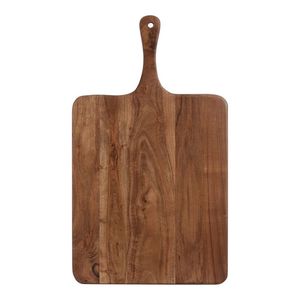 Planche à découper en bois durable de qualité supérieure, forme rectangulaire, épaisseur 2,0 cm, passe au lave-vaisselle - Product Image 1
