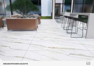 Carreaux de porcelaine satinés modernes, format 600x1200, grand format, pour sols et murs, destinés aux projets de design d'intérieur de luxe - Product Image 6