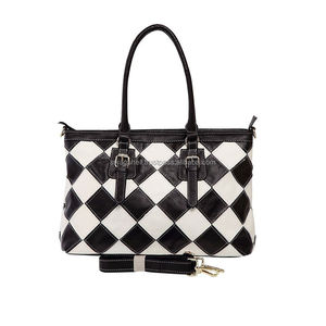 Bolso de hombro grande de moda de alta calidad para mujer, bolso de compras diario, embalaje personalizado a rayas, servicio OEM de alta calidad - Product Image 2