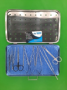 Kit d'instruments chirurgicaux manuels en acier inoxydable de qualité supérieure, approuvé CE ISO13485, Classe I Taidoc TID 78666 - Product Image 4