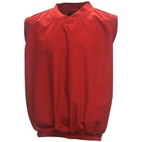 Gilet de golf décontracté pour homme à col en V, grande taille, veste d'été imperméable sans manches pour la randonnée et le sport
