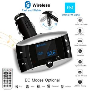 Transmetteur FM sans fil avec port de charge USB pour kit voiture Bluetooth, système audio pratique pour voiture - Product Image 2