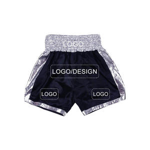 Professional Custom Boxing <b>Trunks</b> <b>Men</b> Satin MMA Kickboxing Shorts, Breathable Training Fight Shorts With Custom Logo, Wholesale - Product Image 6