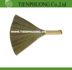Sogum Natural Grass <b>Broom</b> and <b>Dustpan</b> Set with Rope Handle and Broomstick Material Other Handicraft From Hanoi Vietnam - Product Image 3
