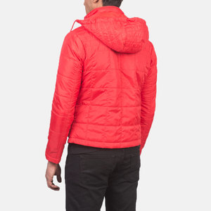 Veste matelassée zippée pour homme avec rembourrage léger et chaud, veste matelassée longue pour homme pour une protection supplémentaire en hiver - Product Image 5