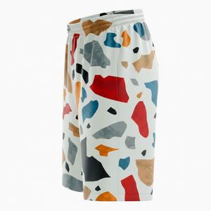 Pantalones Cortos Deportivos Casuales para Hombre, Sublimados, con Parches, Ligeros, para Correr y Hacer Sentadillas - Product Image 3