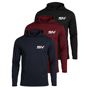 Men's Performance Training <b>Hoodie</b> Polyester Athletic Pullover Breathable Quick Dry Gym <b>Workout</b> Sportswear Men's Training <b>Hoodie</b> - Product Image 6