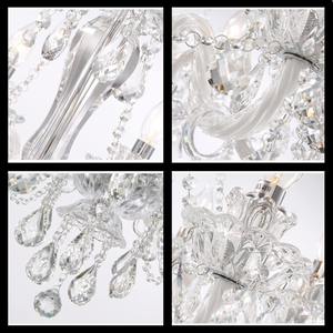 Lámpara de Araña de Cristal de Lujo para Restaurante, Cafetería y Diseño de Interiores Comerciales, Disponible a Precio de Mayoreo - Product Image 4